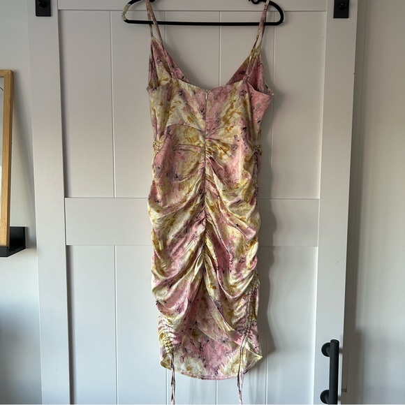 🐧2/$15 Missguided Ruched Satin Dress - Picture 3 of 3